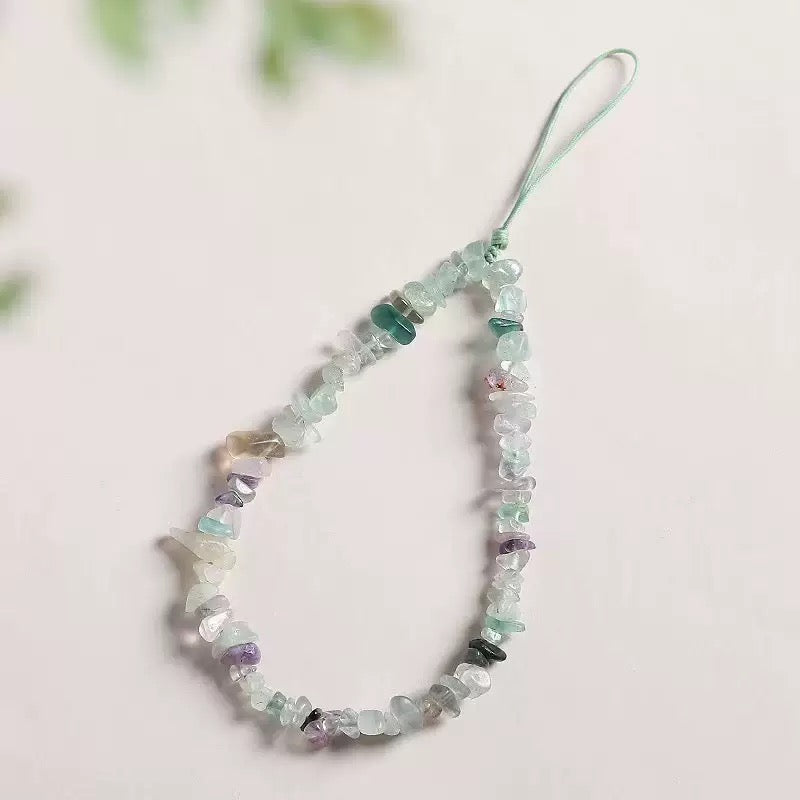 Natural Bead  Mobile Phone Chain