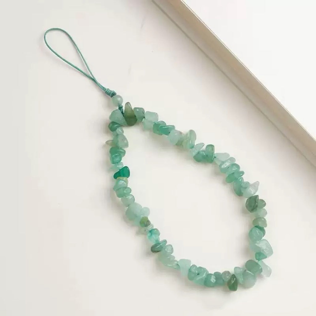 Natural Bead  Mobile Phone Chain