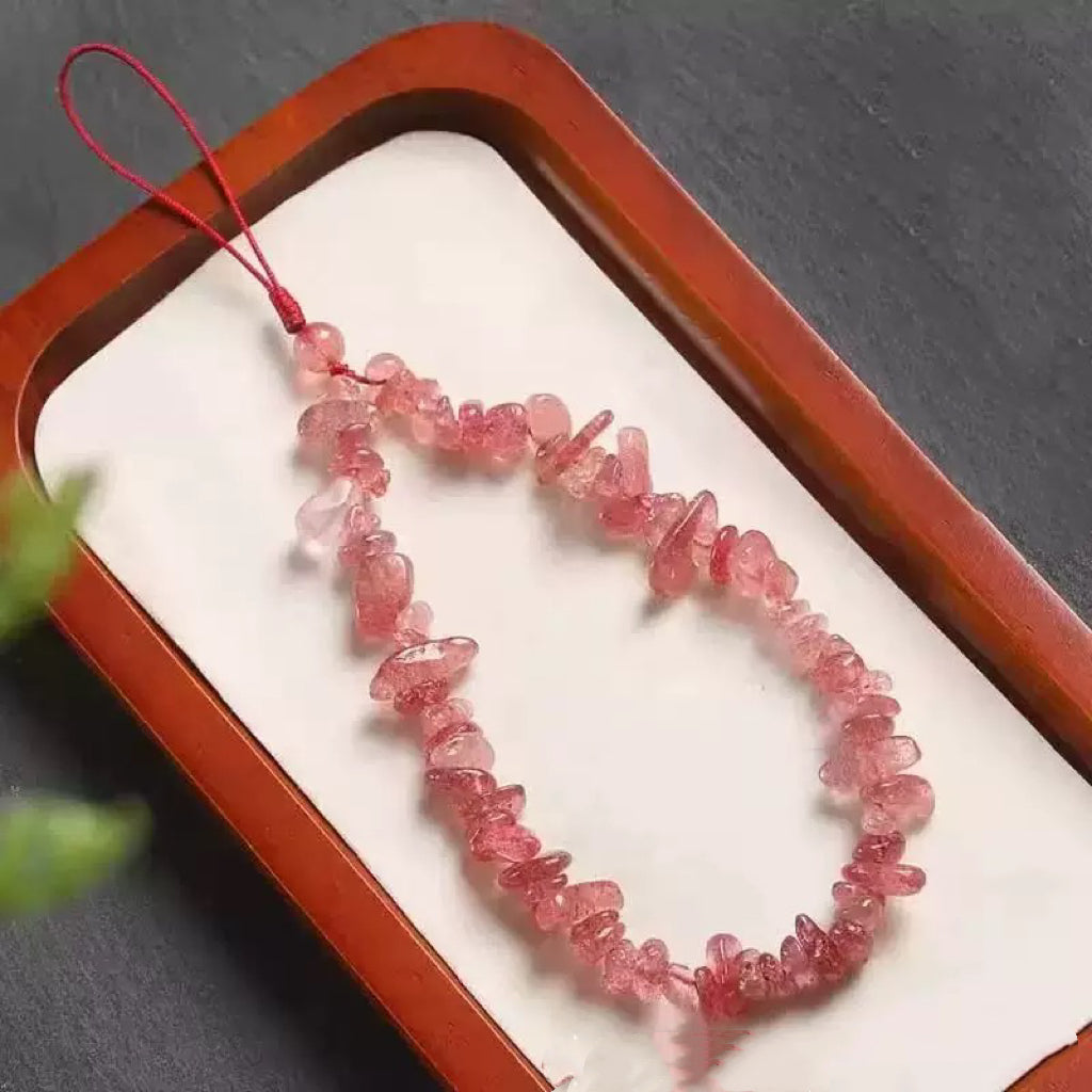 Natural Bead  Mobile Phone Chain