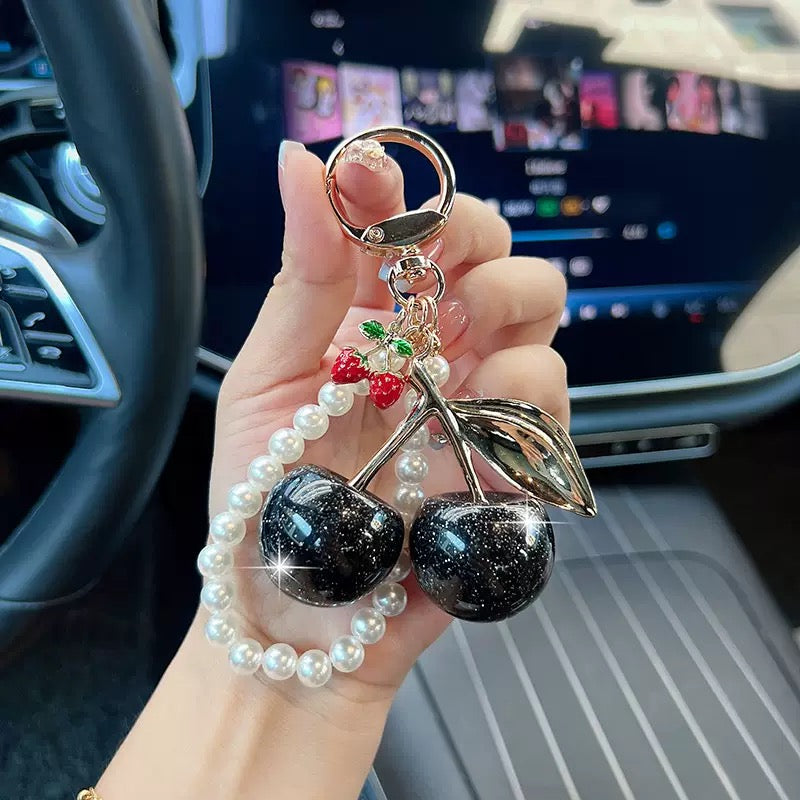 Stylish keychain/bag charm.