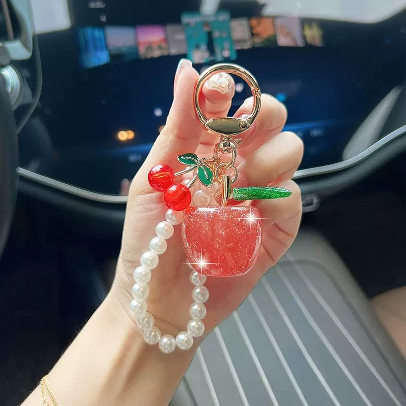 Stylish keychain/bag charm.