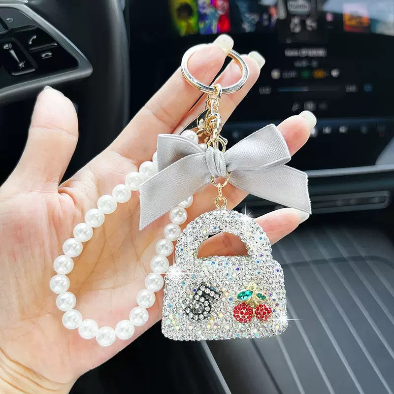 Stylish keychain/bag charm.