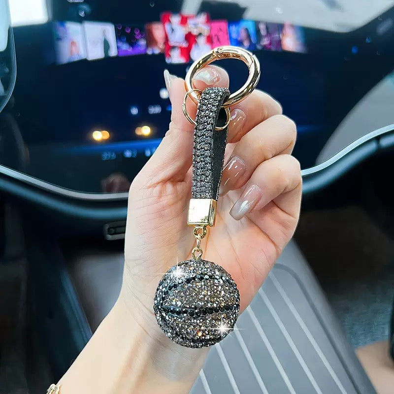 Stylish keychain/bag charm.